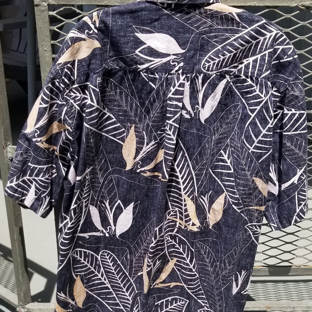 Cooke Street Reverse Print Hawaiian XL Shirt Aloha